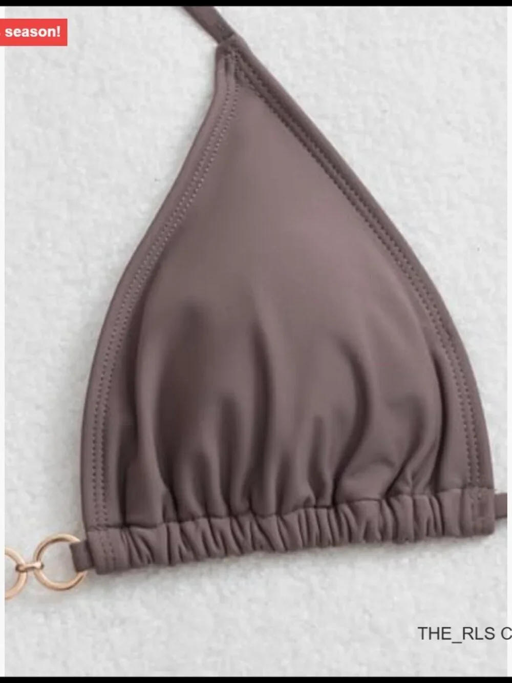 Cheeky Triangle String Bikini Set 80% Nylon 20% Elastane
